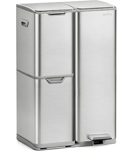 Amazon｜Hailo(ハイロ)ニュービッグボックス40L ステンレス(ゴミ箱