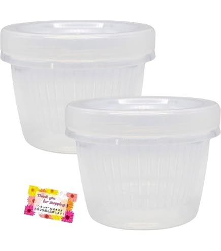 Amazon｜保存容器 水切り保存パック ザル付 容量600ml クリア