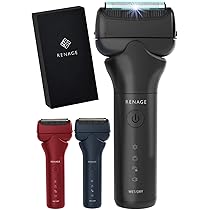Amazon | ひげそり 電動シェーバー メンズ 3枚刃 髭剃り 往復式
