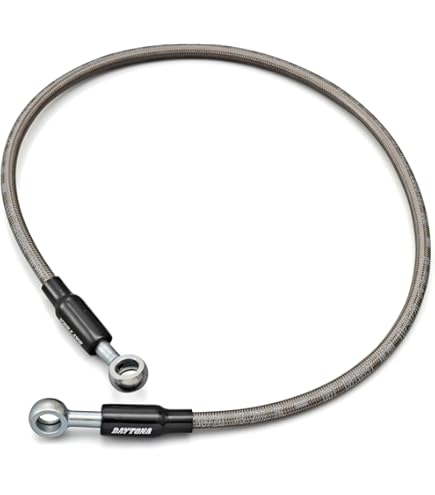 SWAGE LINE ブレーキホースキット R400 ZEPHYR Amazon | ゼファー400 メッシュ ブレーキホース リア 純正長