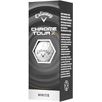 Amazon.co.jp: キャロウェイ(Callaway) ゴルフボール CHROME TOUR X