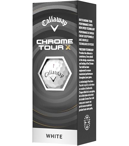 Amazon.co.jp: キャロウェイ(Callaway) ゴルフボール CHROME TOUR X