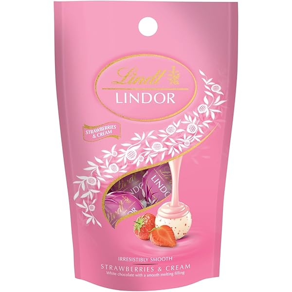 Amazon | リンツ リンドール・ストロベリーパック 60g(5P) | Lindt