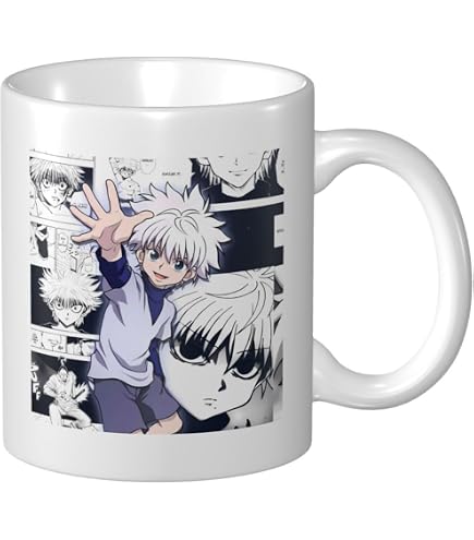 Amazon.co.jp: ハンターハンター 原作 イニシャルマグカップ H