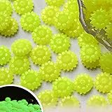 シーリングワックス用 ロウ ひまわり型 約20g[蓄光] (蓄光・ネオンブルー)