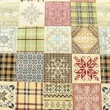日本紐釦貿易(Nippon Chuko) オランダ輸入生地 「雪」ゴブラン織り生地 巾140×1m切売り販売 GB-LINX