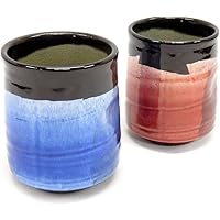 九谷焼 組湯呑 銀彩 湯のみセット