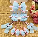 YISYO 　ヘアアクセサリー　髪飾り　ヘアセット　ギフトケース梱包ヘアゴム　カチューシャ　ヘアクリップ　ミニ　　誕生日　お祝い 　プレゼ