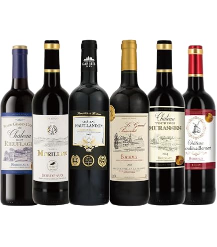 Amazon.co.jp: 木箱に入った金賞ボルドーワイン6本セット : 食品・飲料