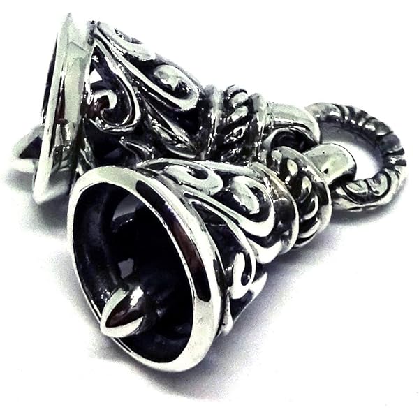 Amazon | 「FORTUNA」ツインクレーンベルのシルバー925キーホルダー