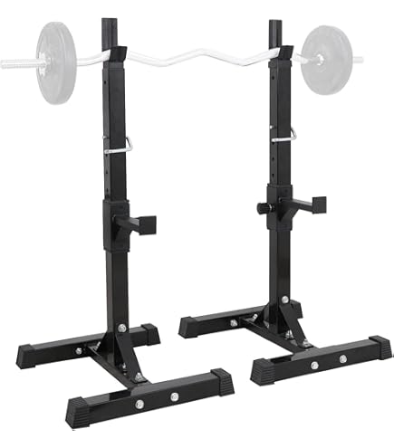 Amazon.co.jp: JupiterForce バーベルスタンド 分離型 スクワット