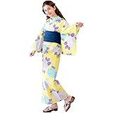 [KYOETSU] [キョウエツ] 浴衣 セット 女の子 子供 110 120 130 140 150 レトロ C