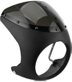 ビキニカウル汎用性が高い商品180mmヘッドライト車両用 Amazon | DOACT ヘッドライトフェアリング ビキニカウル セット 7