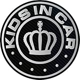 KIDS IN CARマグネット（シルバー）