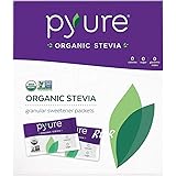 PYURE Pyure オーガニック ステビアスイートナー 1g×120袋（120g） 有機甘味料/シュガーフリー/Organic Stevia Sweetener