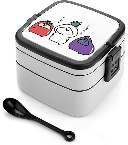 Amazon | 長期保管品 どこでもいっしょ トロの顔型 お重箱 2個