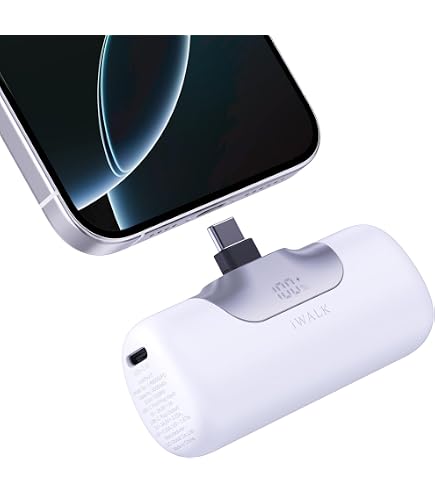 Amazon | iWALK モバイルバッテリー タイプc 【直挿しできる・20W急速