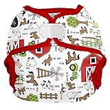 Imagine Baby Products All-In-Two Shell Hook and Loop Diaper Cover, Barnyard Jam by Imagine Baby Prod