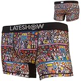 LATESHOW×WHERE’S WALLY？レイト・ショー×ウォーリーをさがせ！コラボ　ボクサーパンツ　CORRIDOR OF TIME コリドーオブタイム128 (M)