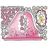 Wallies 15203ガーリーHeadboard壁紙壁画、2-sheet