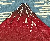 紙のオサイフ KOIKI【小粋】 二つ折財布 カード入れ 赤富士