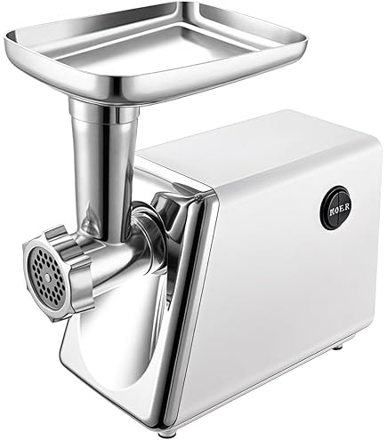 【送料無料】ミナト　業務用電動ミンサー Amazon | ミナト 業務用ステンレス製 電動ミンサー PMM-22F＋4点付