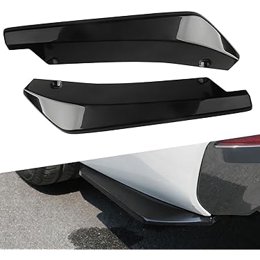 リアプロテクター リアバンパースポイラー　ブラック 日産 アリア リア バンパー プロテクター ガード ブラック