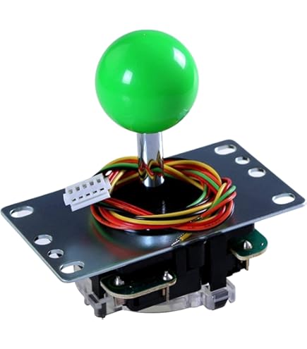 Amazon.co.jp: Sanwa JLF-TP-8YT-SK OEM Red Ball Handle Arcade  