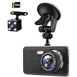 令和最新版 ドライブレコーダー 前後カメラ 【最新 32Gカード付き】 1080PフルHD 1800万画素 デュアルドライブレコーダー 170°広視野角 ドラレコ SONYセンサー/レンズ 常時録画 衝撃録画 高速起動 G-sensor WDR (ブラック)
