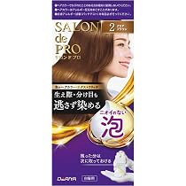 Amazon | サロンドプロ 白髪染め 泡のヘアカラー エクストラリッチ 2