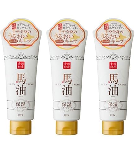 Amazon | プエル 馬油スキンクリーム ホワイトムスクの香り 200g