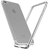 Smorniy iPhone SE3 用 バンパー,iPhone SE2 用 バンパー， iPhone8 / iPhone7 用 ケース，アルミバンパー レンズ保護 耐衝撃 二重構造 軽量 一体感 ボタン保護 アイフォン 7/8/SE 用 バンパー 