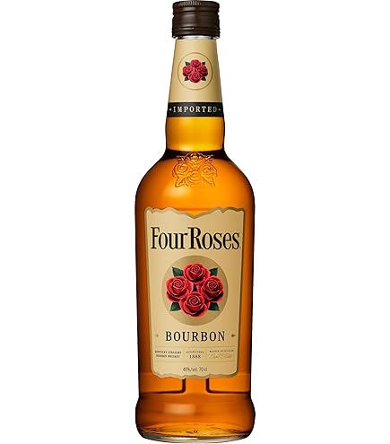 Amazon.co.jp: Four Roses(フォアローゼズ) ウイスキー700ml ブラック