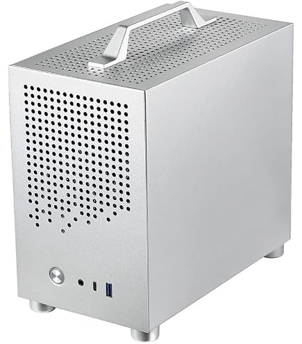Amazon | Axiomate Micro-ITX ケース PC ケース SKTC A17 CC