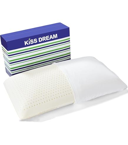 Amazon｜Kiss Dream 100%天然タラレイラテックス枕 寝床枕 エクストラ