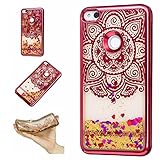 HuaWei HUAWEI P8 Lite 2017アクセサリーケース、SevenPandaキラキラ液体保護ケースHuaWei P8 Lite 2017用ソフトシリコンカバースリム超軽量ソフトシェル携