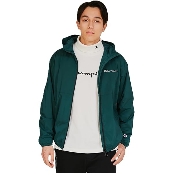 Amazon | [チャンピオン] アウター 長袖 ストレッチ 防風 撥水