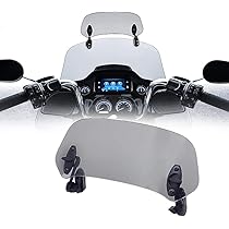 Amazon | YUANYE 汎用 風除け オートバイ ウインドシールド ホンダ ...