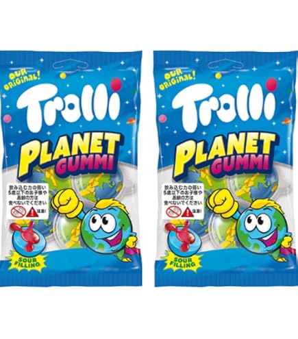 Amazon | 地球グミ 1袋 Trolli PLANET GUMMI トローリ プラネットグミ