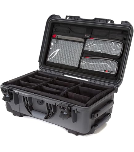 Amazon.co.jp: Nanuk 950 防水ハードケース 蓋オーガナイザーとパッド