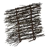 Baoblaze 全5サイズ　バンブー　ガーデンフェンス　ラティス　柵 フェンス 庭　仕切り　　 - 30x11cm