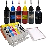 ベルカラー キャノン (CANON) 詰め替えカートリッジ インク BCI-380 BCI-381 XL PIXUS TS8430 PIXUS TS8330 6色セット