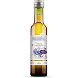 [BIOPLANETE・ビオ プラネット] 有機アマニオイル 250ml (フランス製、有機JAS認証、無添加、コールドプレス低温圧搾、オメガ3・6、αリノレン酸、なめらか)
