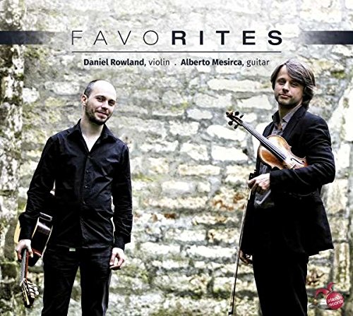 FAVORITES ヴァイオリンとギターのための作品集の表紙