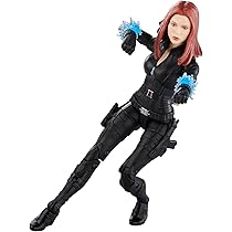 【希少・限定】　MARVEL　マーベル　ボウエン　ブラック・ウィドウ　スタチュー 6インチ・アクションフィギュア ブラック・ウィドウ［映画