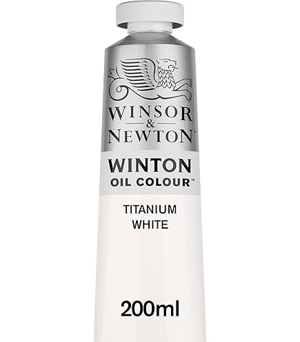 Daler Rowney Georgian 225ml Titanium White Twin Pack Oil Paint - View #4