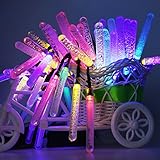 Isightguard ツラライルミネーション ソーラーライト 30電球 5メートル文字列ライト アウトドアガーデンパティオ クリスマス飾り (カラフル)