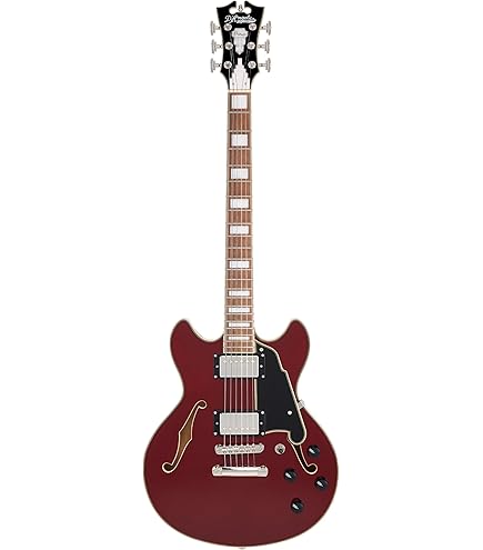 Amazon | D'Angelico Deluxe Mini DC, Satin Brown Burst | エレキ