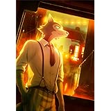 【Amazon.co.jp限定】BEASTARS 2nd Vol.1 初回生産限定版 Blu-ray(全巻購入特典「描き下ろしダイカットクッション」/早期予約特典「描き下ろし全巻収納ボックス」 引換シリアルコード付)