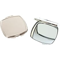 銀製　コンパクトミラー Amazon.co.jp: 日本紐釦貿易(Nippon Chuko) コンパクトミラー